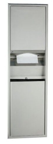 Recessed Mount Combo Towel/Waste Unit AX-BHC-1000