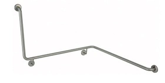 Multi-Angle Grab Bar with Vertical Section AX-BHC-1458