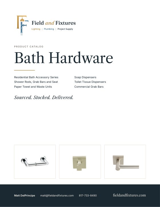 Cover of the Bath Hardware catalog