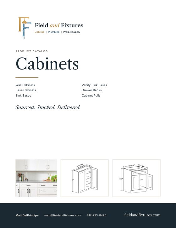 Cover of the Cabinets catalog