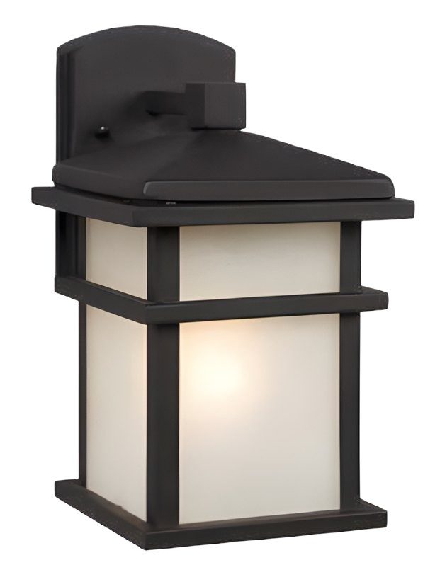 Decorative Wall Mount (Frosted Seeded Glass) AX5664