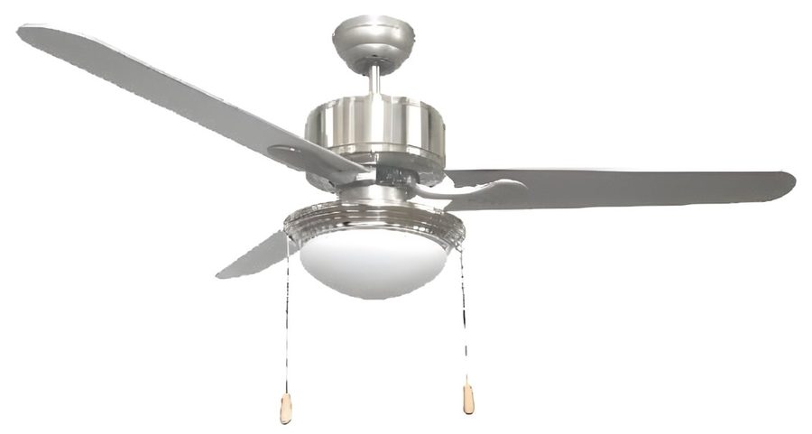 52” 3-Blade Fan with Optional Light Kit AXCF808-BN-BN-LK9330-PC
