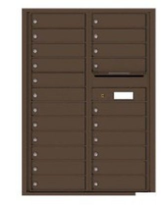 Recessed Mounted 4C Mailbox AX-PBF-1016