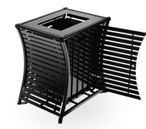 Trash Receptacle AX-SF-1068