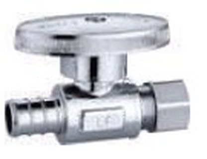 Angle and Straight Valve AX-AVQT-836S-1/2PEXX3/8COM