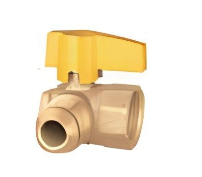 FIP x Flare 90˚ Angle Gas Valve AX-GV-FIPXFLA-Y306-1/2X3/8
