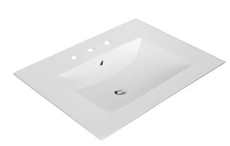 Rectangular Drop-in Lavatory Sink AX-PBS-T1032