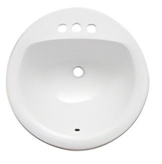 Round Drop-in Lavatory Sink AX-PBS-T1036