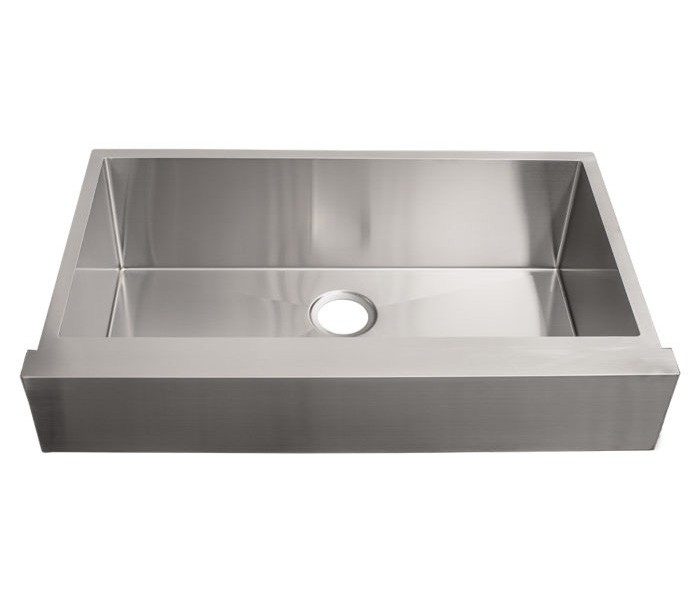 Stainless Steel Flat Front Farmhouse Sink AX-PKS-1001