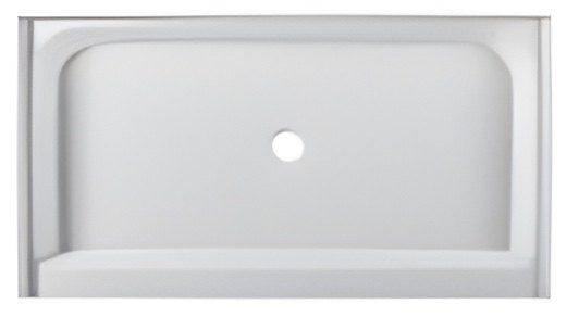 Shower Pan, Center Drain AX-PSB-4004-60X34C
