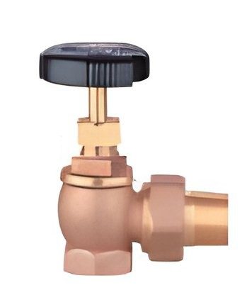 Steam Angle Radiator Valve AX-SARV-M400-1/2